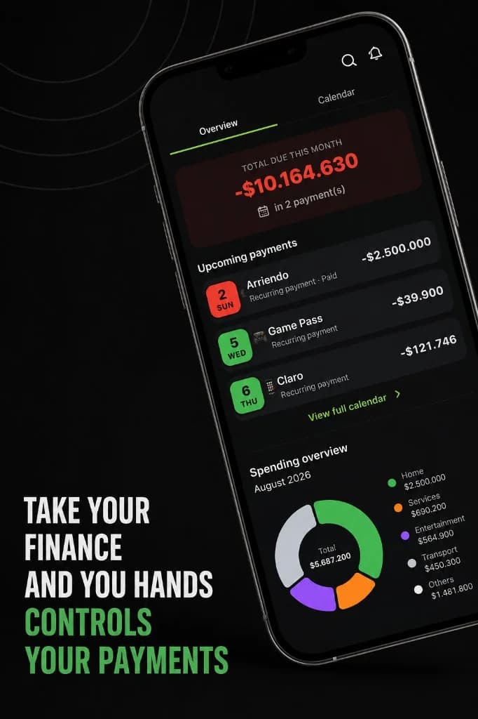 Novac — cash flow dashboard